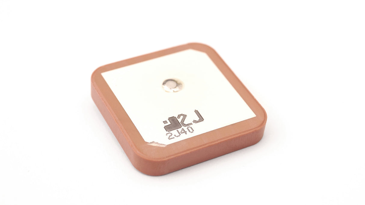 2JCP2540101Ga GNSS ceramic passive Antenna thru-hole mount
