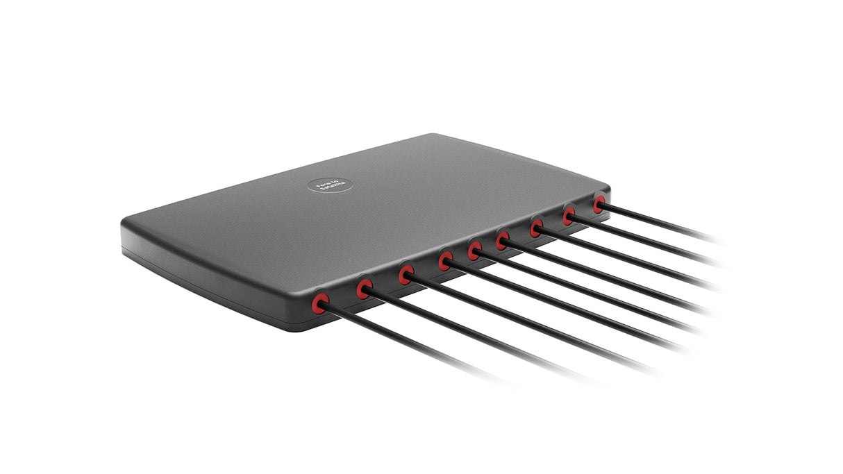 2J4H86PGFf 5G, GNSS, Wi-Fi 6E/7, ISM Klebehalterung Antenne 9-in-1 SMA-M/RPSMA-M 300cm IP69