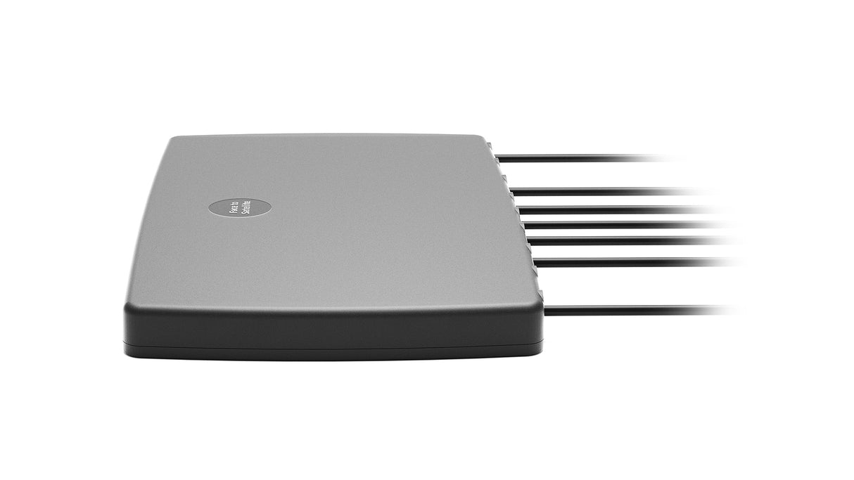 2J4H86PGFh 5G, GNSS, Wi-Fi 6E/7, ISM Klebehalterung Antenne 7-in-1 SMA-M/RPSMA-M 300cm