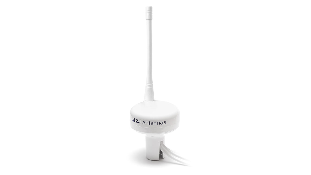 2J9607JBWGF-B12JWa-B10BW TETRA/UHF, GNSS marine Antenna 2-in-1 SMA-M 300cm IP67