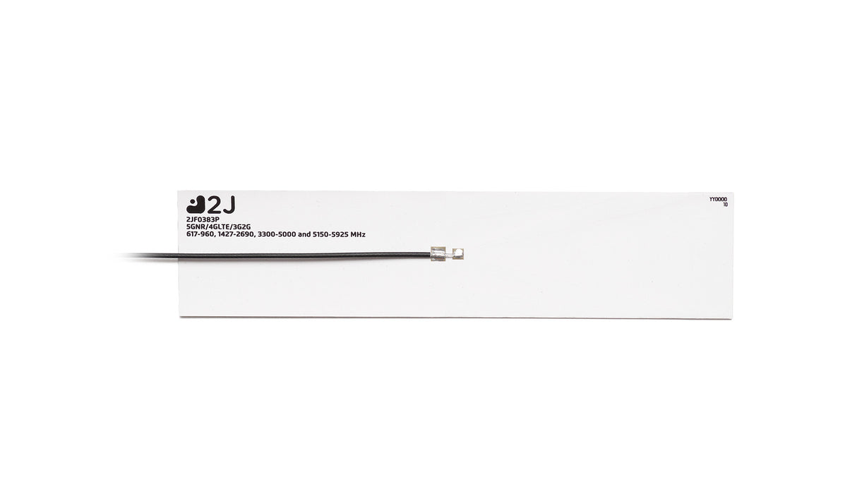 2JF0383P 5G flexible Klebeantenne U.FL 18cm