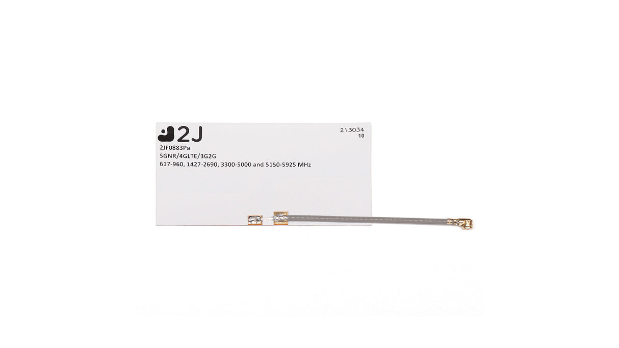 2JF0883Pa 5G adhesive flexible polymer Antenna U.FL 42cm