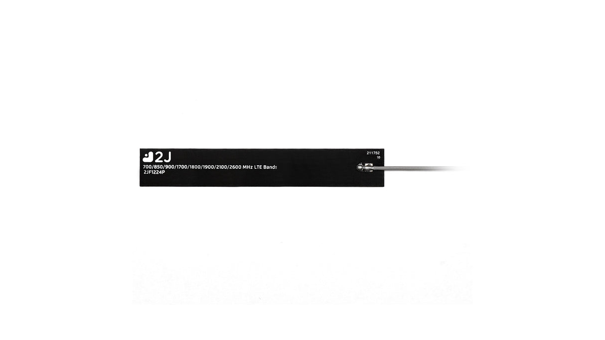 2JF1224P 4G/LTE adhesive mount flexible internal Antenna U.FL 15cm