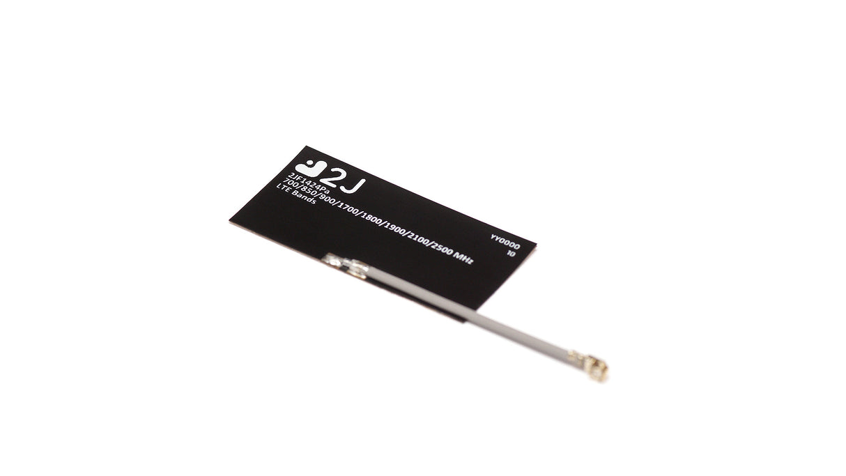 2JF1424Pa 4G/LTE adhesive mount flexible internal Antenna U.FL 38cm