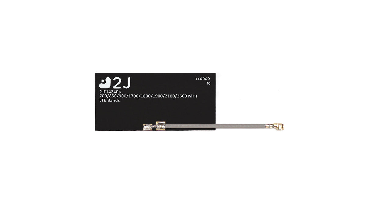 2JF1424Pa 4G/LTE adhesive mount flexible internal Antenna U.FL 38cm