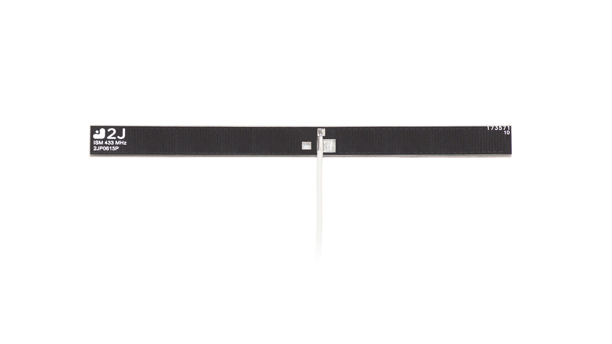 2JP0615P 433 MHz ISM Antenna adhesive mount rigid embedded