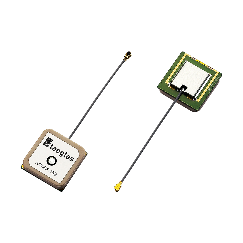 AGGBP.25B.07.0060A Antenna GNSS embedded active patch I-PEX MHF I (U.FL) 6cm