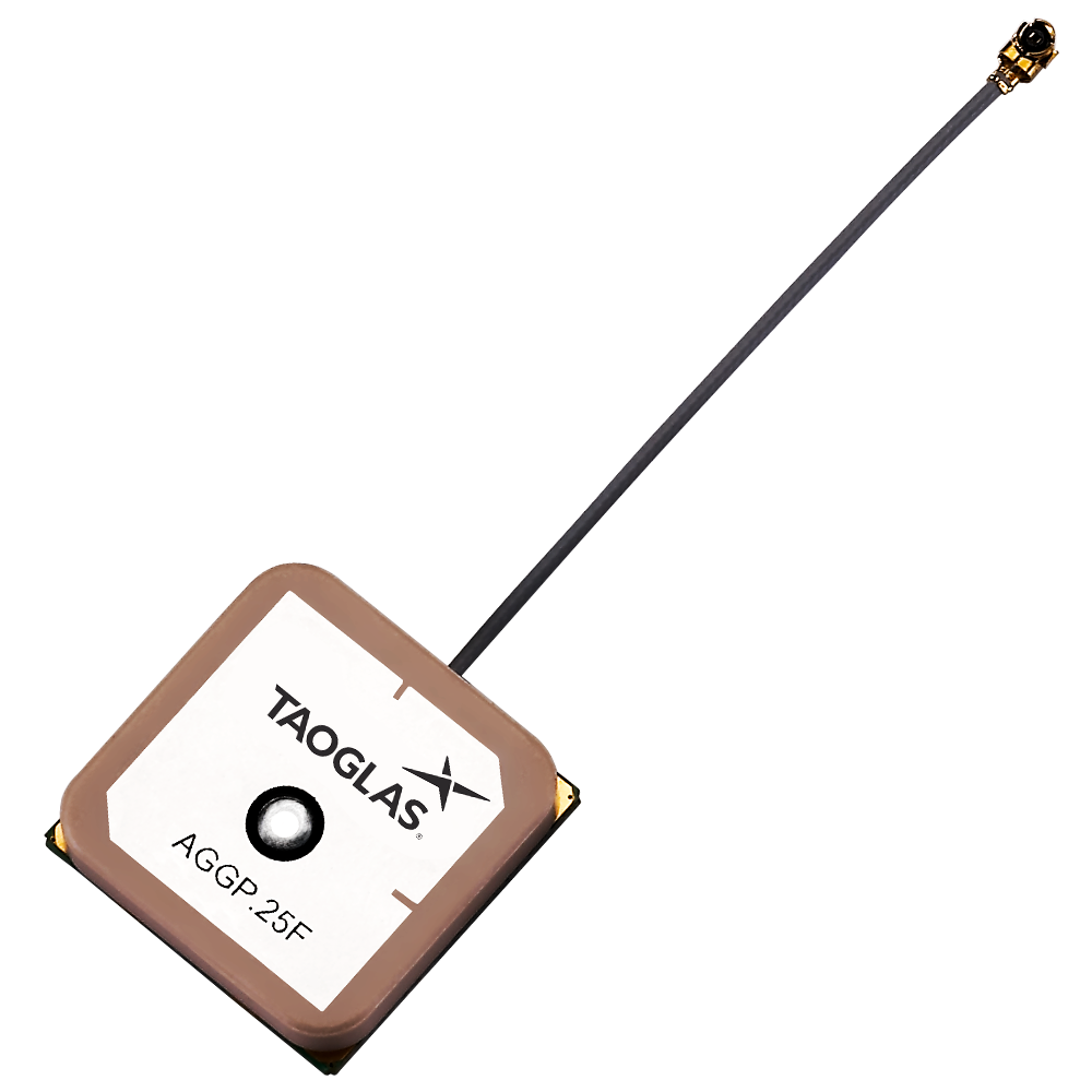 AGGP.25F.07.0060A Antenna GNSS active patch pin/adhesive mount U.FL 6cm