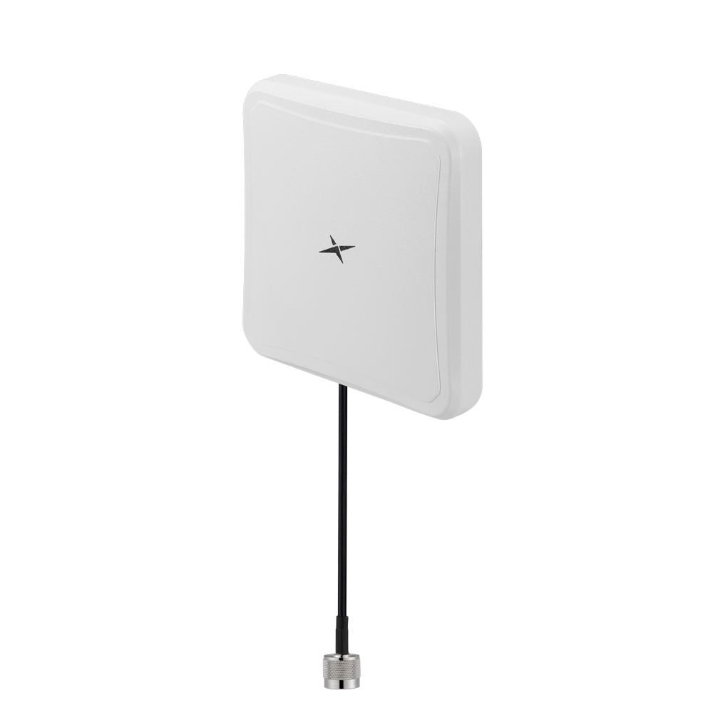 FG.91.A Antenna High-Gain External ISM, LoRa panel N-Type (M) 30cm RG-58 IP67 for Industrial Wireless Communication, Environmental and Agricultural monitoring, Medical and Healthcare, RFID Systems for Asset Tracking and Access Control