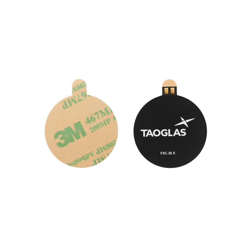 FXC.30.B.DG Antenna Flexible Low-Profile NFC adhesive flex PCB Contact Pads for Mobile devices, Wearable Smart Devices, Payment Terminals, Device tracking and ID systems