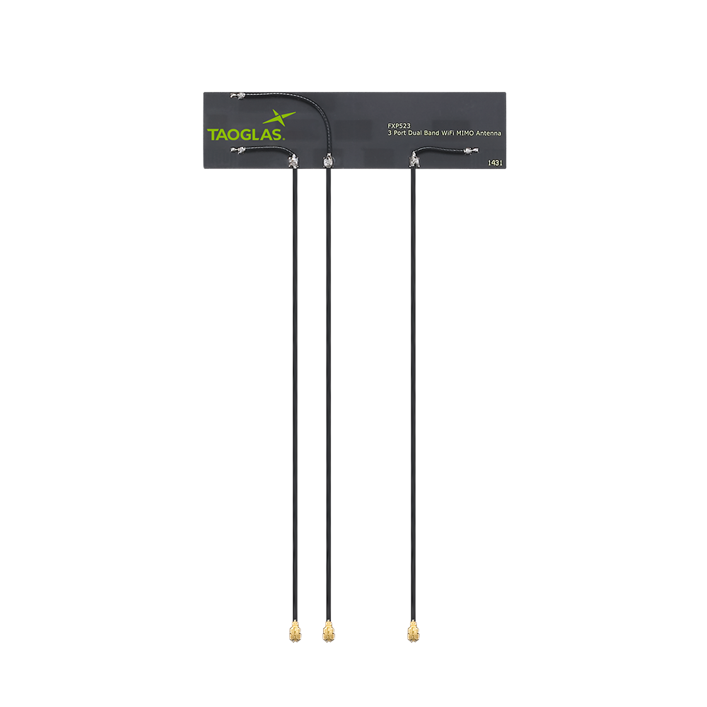 FXP523.A.07.A.001 Antenna 3x MIMO Wi-Fi 6E/7 flex PCB adhesive Venti I-PEX MHF I 12cm