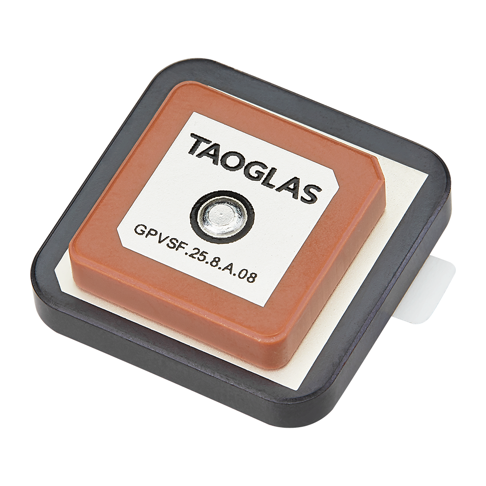 GPVSF.25.8.A.08 Antenna GNSS embedded stacked patch for UAVs and Robotics, Transportation, Marine, Agriculture