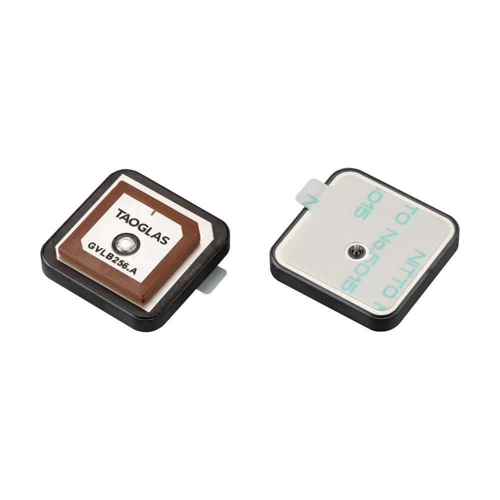 GVLB256.A Antenna Dual-Band GNSS L1/L5 stacked patch pin mount for Automotive Navigation Systems, Transportation, Drones & UAVs, Agriculture
