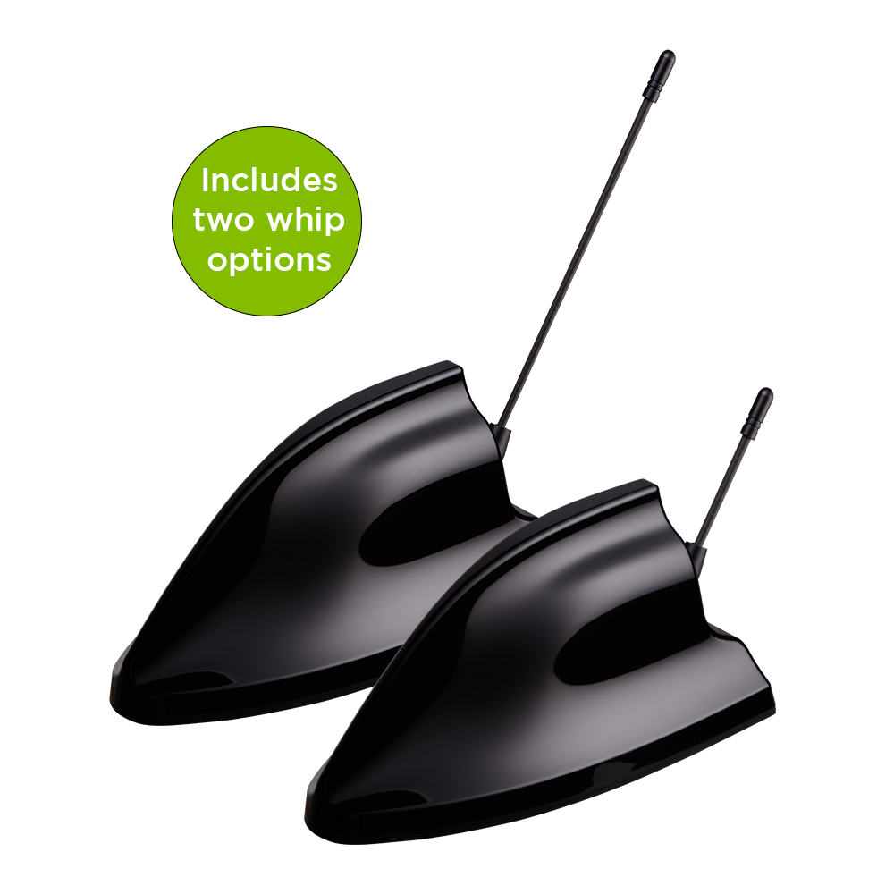 MA1290.K.LBICGRT.001 Antenna External MIMO 5G, GNSS, Wi-Fi, AM/FM, VHF/UHF screw mount 7-in-1 Raptor III Shark Fin for Transportation and Fleet Management, Autonomous Driving and Robotics, FirstNet, Emergency Services