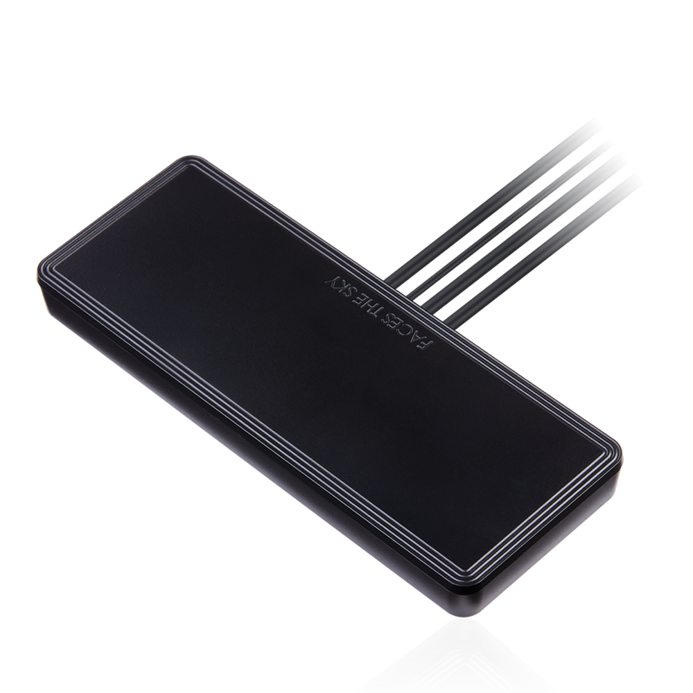 MA284.LBIC.001 Antenna External Low-Profile 5G, GNSS, Wi-Fi adhesive mount 4-in-1 for Next Generation OEM Automotive Connectivity, Multimedia, Navigation and Telematics Systems, V2V, V2X and Fleet Management Applications, Real-time HD Video Streaming