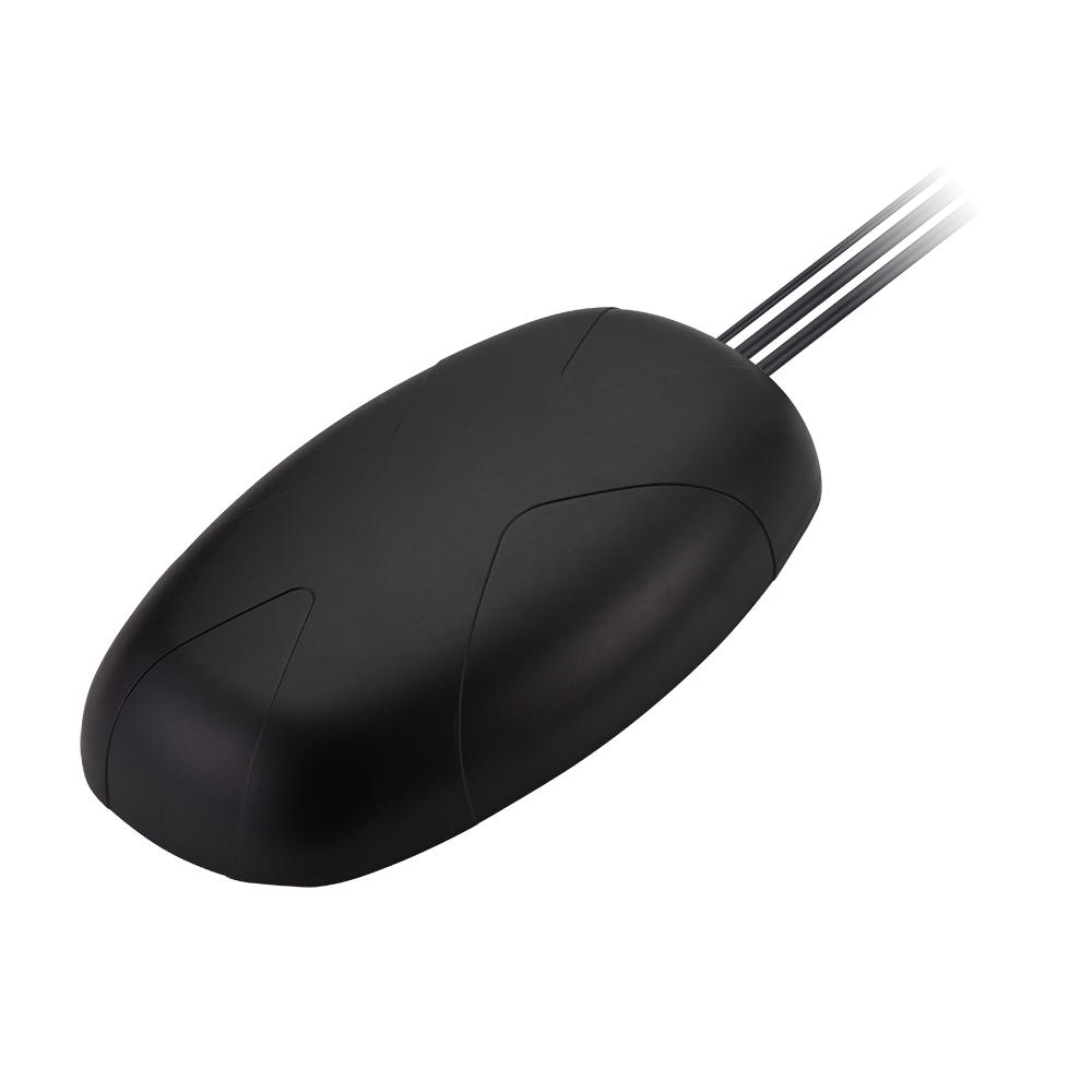 MA352.A.LBI.001 Antenna External Low Profile Outdoor MIMO 5G, GNSS magnetic mount Steedan 3-in-1 for Next Generation OEM Automotive Connectivity, Multimedia, Navigation and Telematics Systems, V2V, V2X and Fleet Management Applications