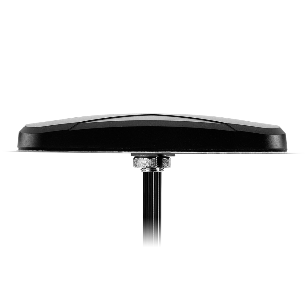 MA410.A.LBIJ.001 Antenna External Low-Profile 4G/LTE, GNSS, Iridium screw mount Storm 4-in-1 IP67 for High speed data links with a need for satellite communication as fallback, Automotive and Heavy Equipment Vehicle Tracking and Telematics
