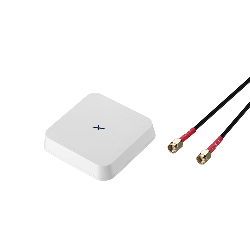 MA582.W.001 Antenna External 2x 5G/4G MIMO 5G permanent mount puck Comet IP67 for Telematics, Transport and Fleet Management, Gateways and Industrial Routers, Public Safety and Critical Communications, Construction, Mining, and Heavy Equipment
