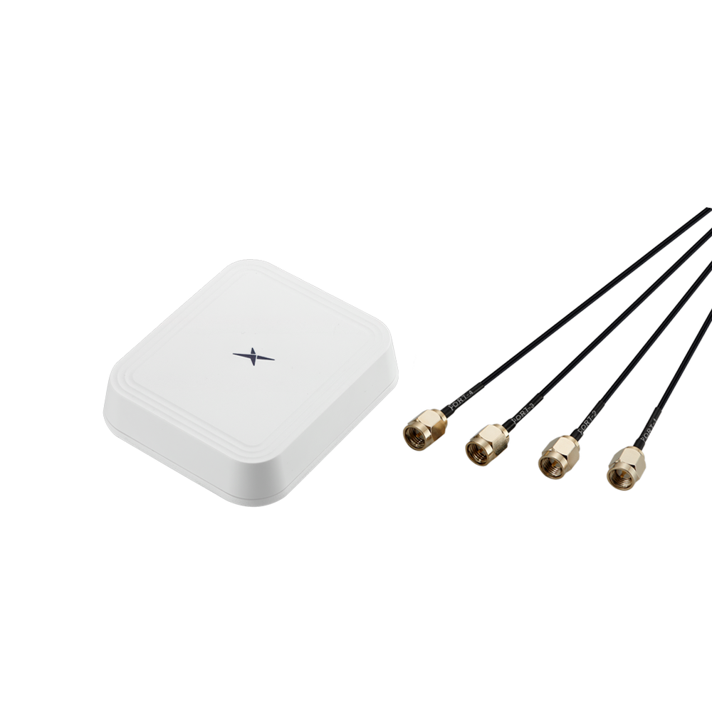 MA584.W.003 Antenna Low-Profile MIMO Router Wi-Fi 6E/7 permanent mount puck Comet 4-in-1 IP67 for Fleet and transport telematics, Public safety, Gateways, Digital Signage