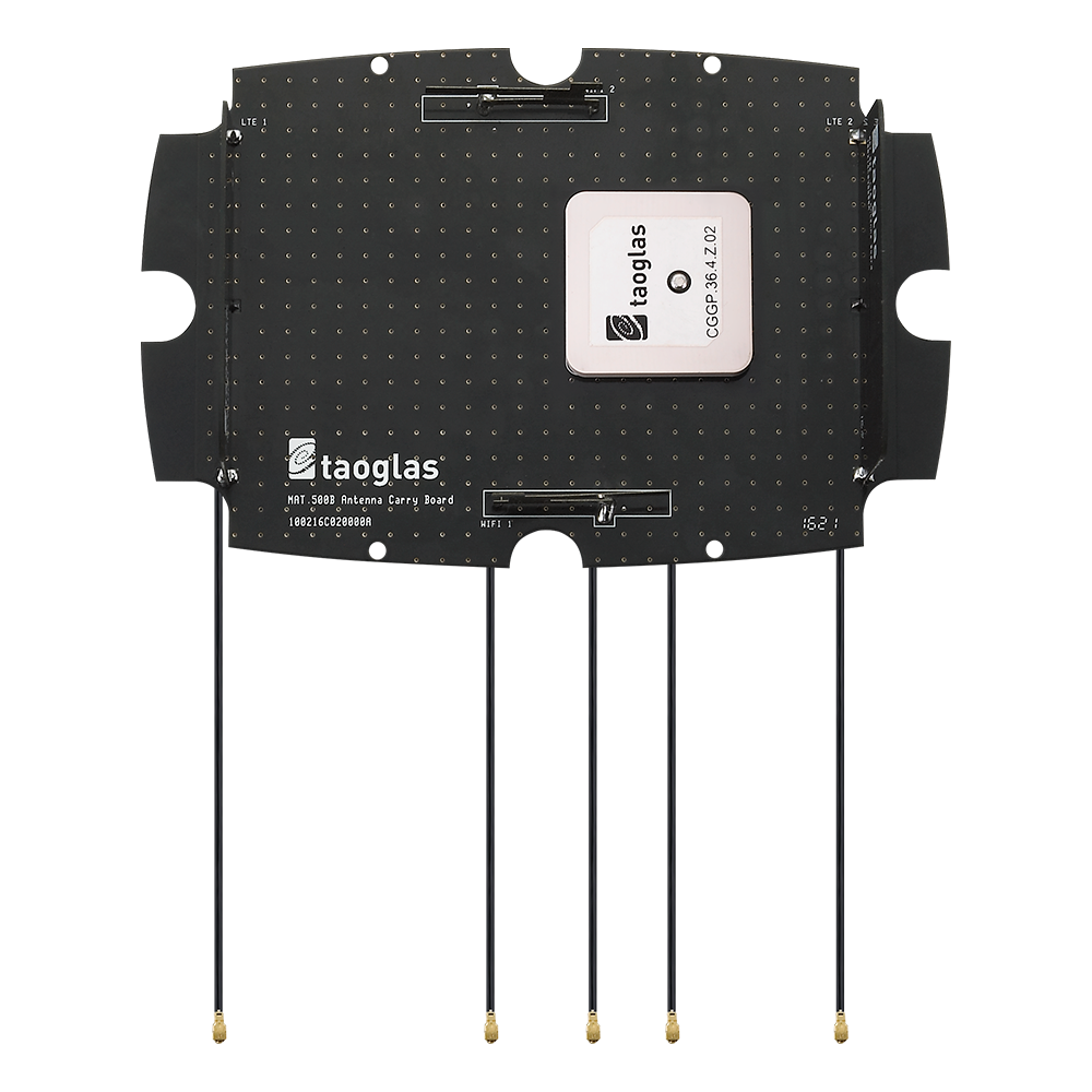 MAT.500.B Antenna MIMO 4G/LTE, GNSS, Wi-Fi embedded PCB 5-in-1 for fleet management, asset tracking, security/surveillance, First Responder and Emergency Services