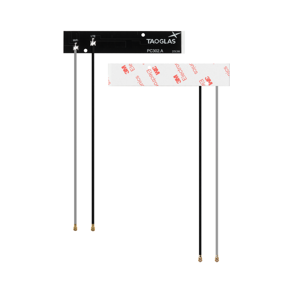 PC302.A.001 Antenna Ultra-Thin 5G, Wi-Fi 6E/7 FR4 PCB adhesive mount 2-in-1 for Telematics, E-Mobility, Smart agriculture, Connected healthcare devices