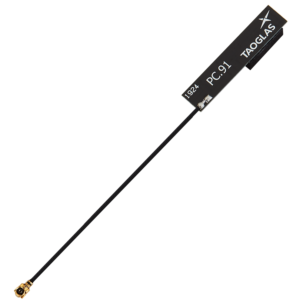 PC91.07.0100A.db Antenna Low-Profile 915MHz ISM PCB TheStripe I-PEX MHF I 10cm