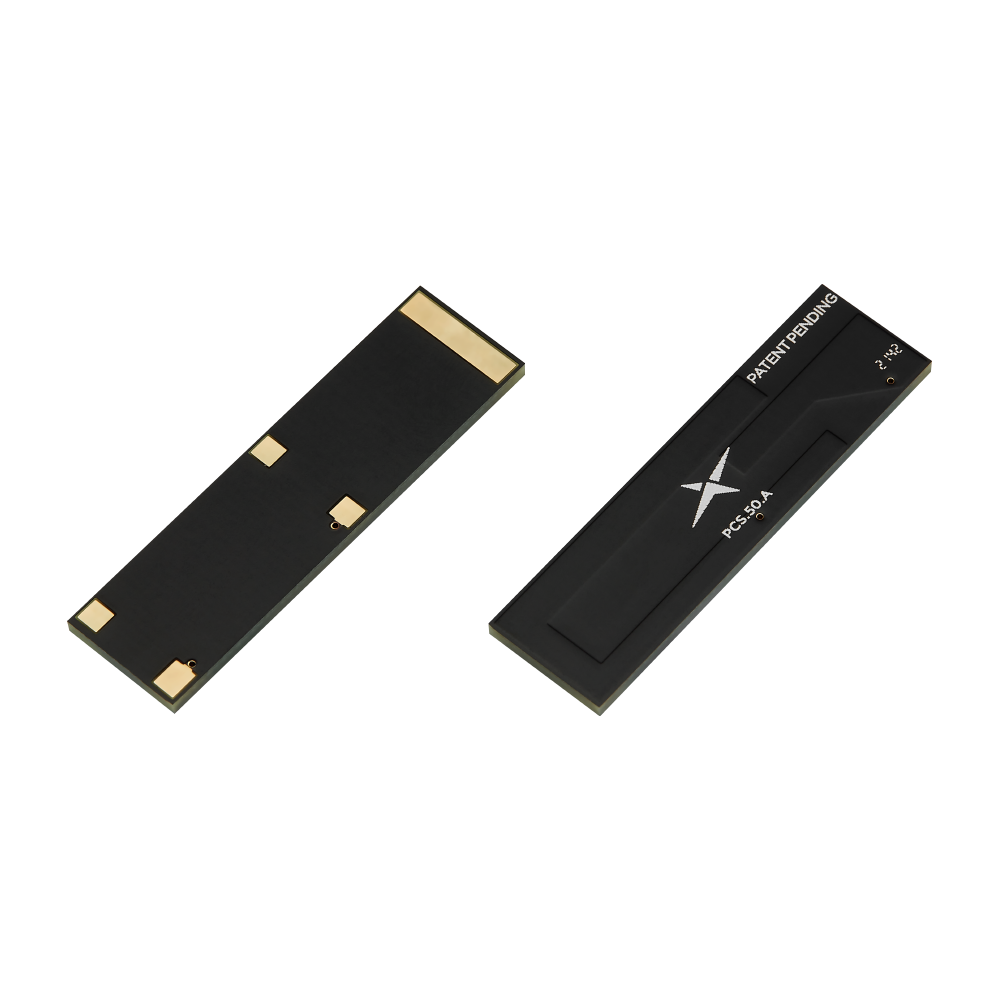 PCS.50.A Antenna Low-Profile Active 5G, GNSS SMD/SMT Universe for Smart sensors, Wearables, Asset tracking, Non-Terrestrial Network (NTN) devices