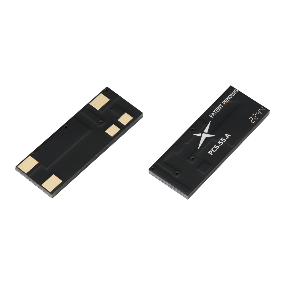 PCS.55.A Antenna Compact 5G, GNSS PCB embedded SMD/SMT for Handheld IoT Devices, Handsets and Tablets, Compact Asset Trackers