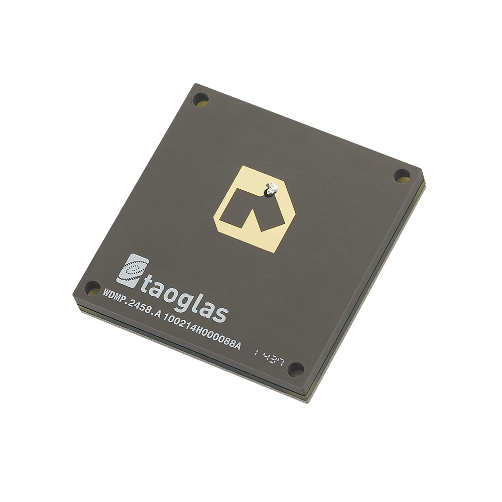 WDMP.2458.A Antenna High-Gain Wi-Fi 6E/7, Bluetooth mechanical patch SMA-F