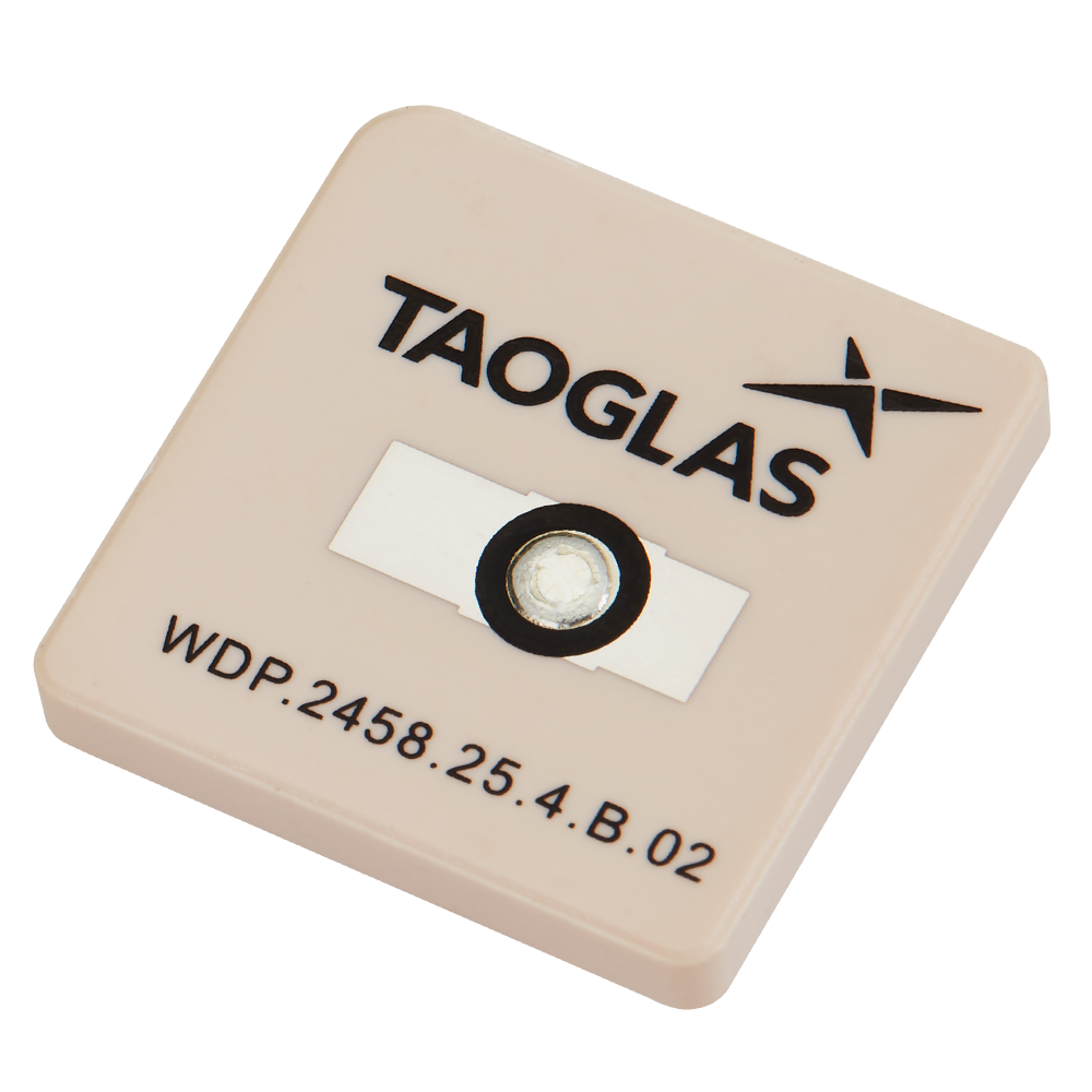 WDP.2458.25.4.B.02 Antenna High-Gain MIMO Wi-Fi, Bluetooth embedded ceramic patch