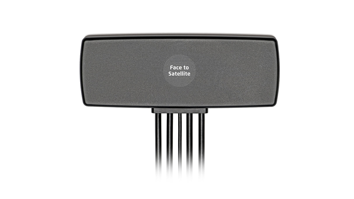 2J4A50PCFa 4G/LTE, GNSS, Wi-Fi, ISM adhesive mount Antenna 5-in-1 IP67/IP69K