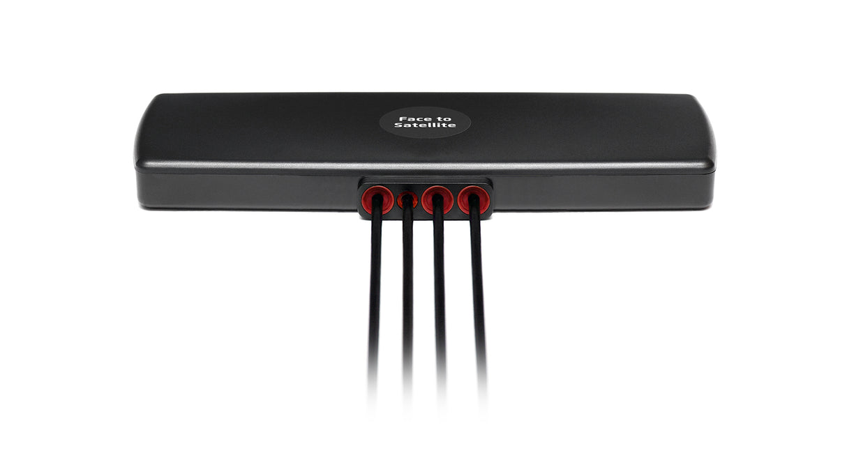 2J4A56PGFa 4G/LTE, GNSS, Iridium adhesive mount Antenna 4-in-1