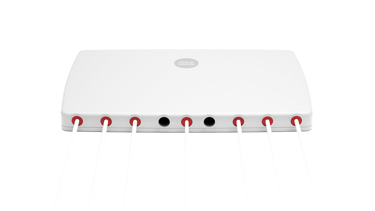 2J4H84PGFe 5G, GNSS adhesive mount Antenna 7-in-1 SMA-M 300cm