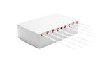 2J4H85Me 5G, Wi-Fi 6E/7, ISM magnetic mount Antenna 8-in-1 SMA-M/RPSMA-M 300cm