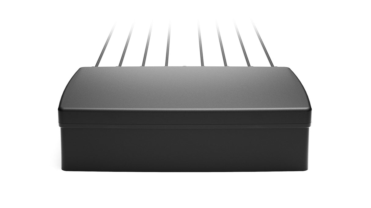 2J4H85Me 5G, Wi-Fi 6E/7, ISM magnetic mount Antenna 8-in-1 SMA-M/RPSMA-M 300cm