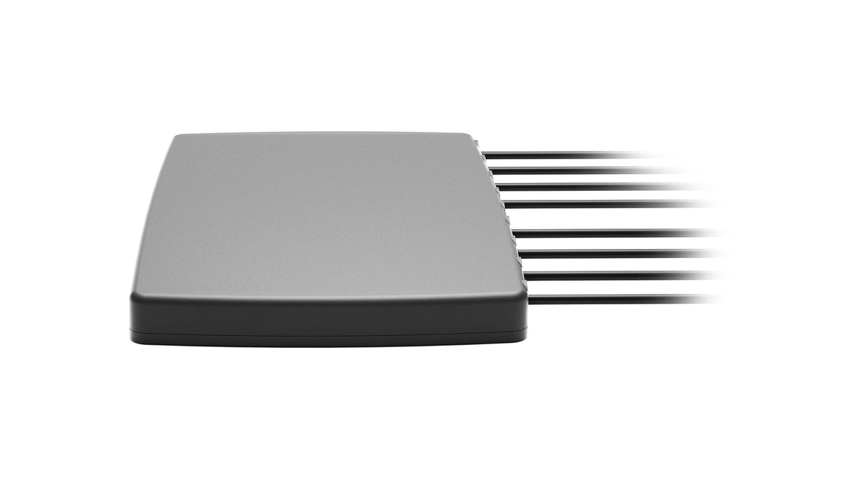 2J4H85Pe 5G, Wi-Fi 6E/7, ISM adhesive mount Antenna 8-in-1 SMA-M/RPSMA-M 300cm