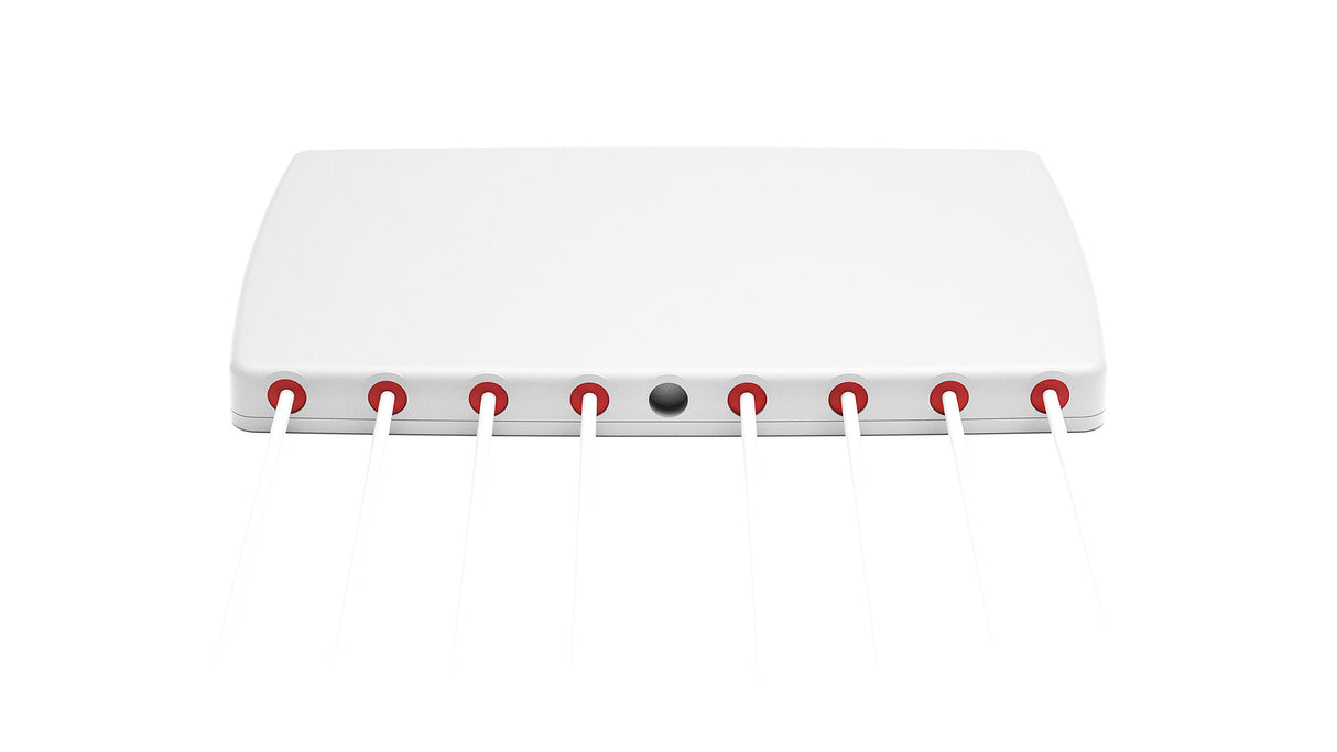 2J4H85Pe 5G, Wi-Fi 6E/7, ISM adhesive mount Antenna 8-in-1 SMA-M/RPSMA-M 300cm