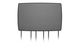 2J4H85Pf 5G, Wi-Fi 6E/7, ISM adhesive mount Antenna 6-in-1 SMA-M/RPSMA-M 300cm IP69