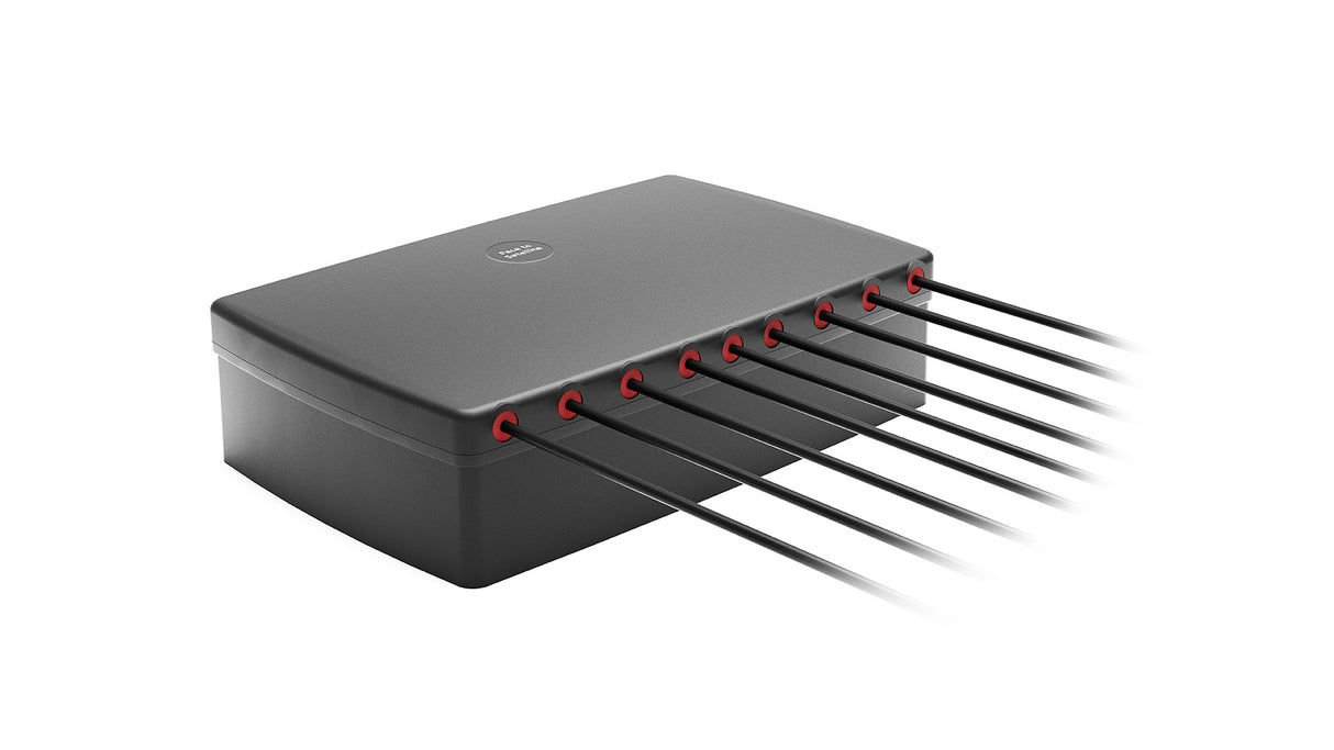 2J4H86MGFf 5G, GNSS, Wi-Fi 6E/7, ISM magnetic mount Antenna 9-in-1 SMA-M/RPSMA-M 300cm IP67/IP69