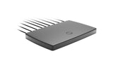 2J4H86PGFf 5G, GNSS, Wi-Fi 6E/7, ISM adhesive mount Antenna 9-in-1 SMA-M/RPSMA-M 300cm IP69