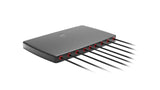 2J4H86PGFf 5G, GNSS, Wi-Fi 6E/7, ISM adhesive mount Antenna 9-in-1 SMA-M/RPSMA-M 300cm IP69