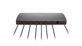 2J4H86PGFg 5G, Wi-Fi 6E/7, GNSS adhesive mount Antenna 8-in-1 SMA-M/RPSMA-M 300cm IP67/IP69