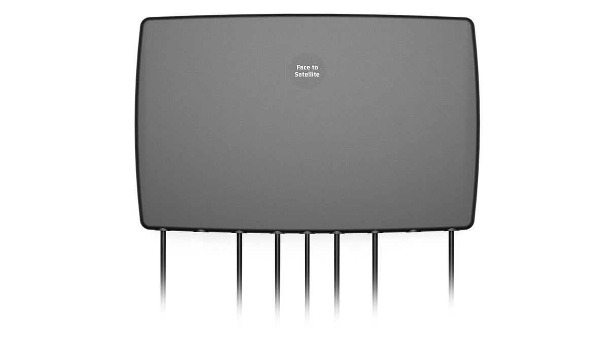 2J4H86PGFh 5G, GNSS, Wi-Fi 6E/7, ISM adhesive mount Antenna 7-in-1 SMA-M/RPSMA-M 300cm