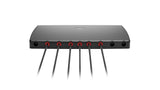 2J4H86PGFm 5G, GNSS, Wi-Fi 6E/7, ISM adhesive mount Antenna 6-in-1 SMA-M/RPSMA-M 300cm