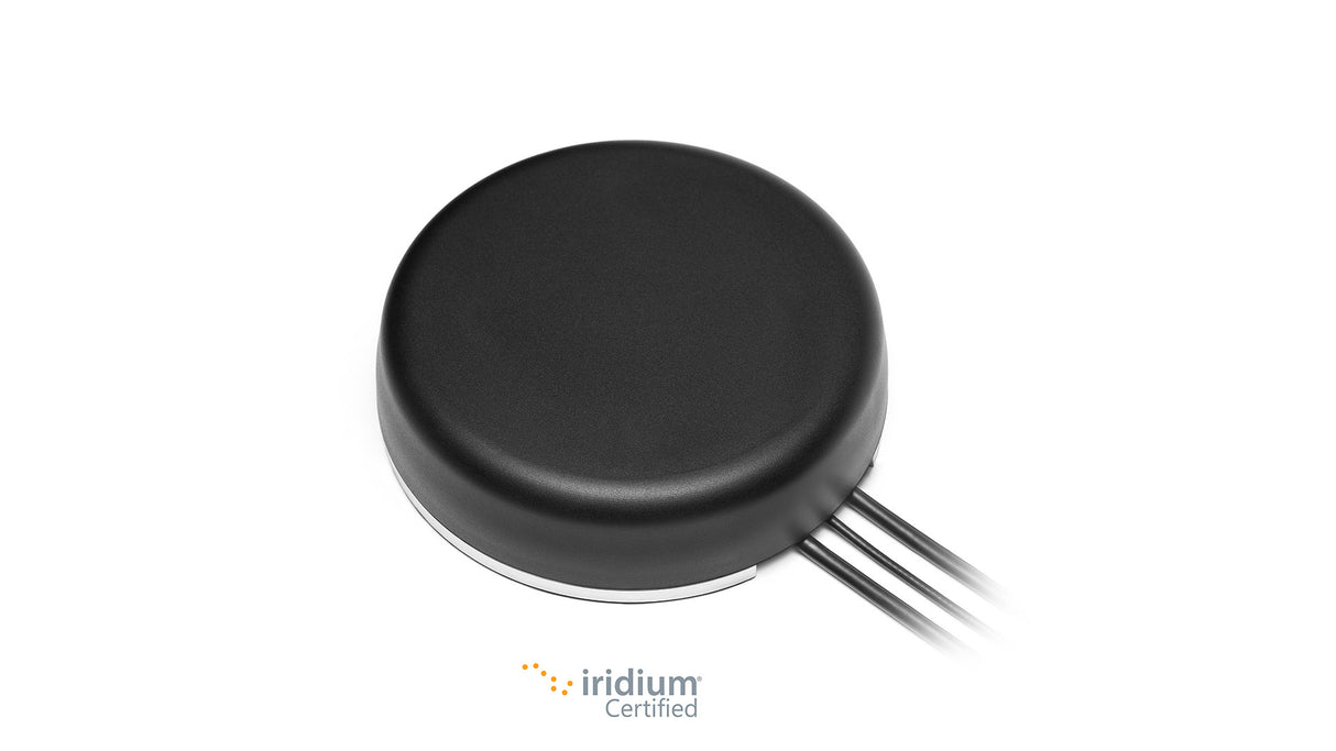 2J6552MGF Cellular, GNSS, Iridium magnetic mount Antenna 3-in-1 SMA-M 300cm