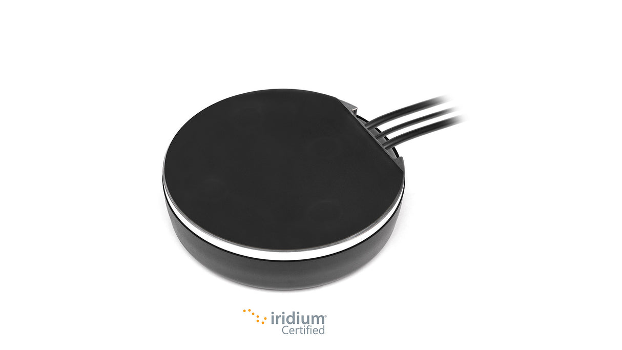 2J6552BGF-M18-SP 5G, GNSS, Iridium screw mount Antenna 3-in-1 SMA-M 300cm IP69K