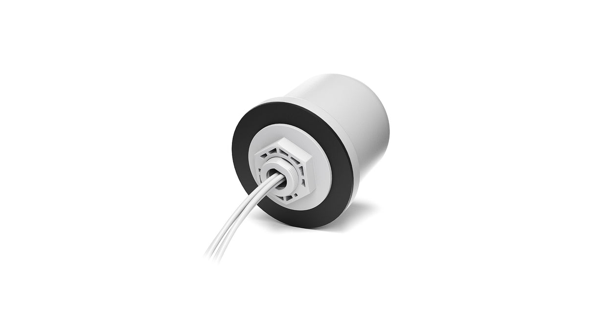 2J7A86BGFa 5G, GNSS, Wi-Fi 6E/7, ISM screw mount Antenna Medusa IP67/IP69/IK09