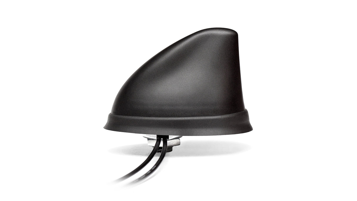 2J8741BGF 4G/LTE, GNSS screw mount Antenna Shark Fin SMA-M 300cm IP67/IP69