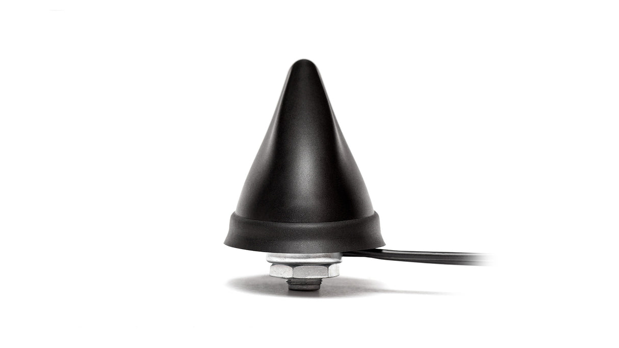 2J8741BGF 4G/LTE, GNSS screw mount Antenna Shark Fin SMA-M 300cm IP67/IP69