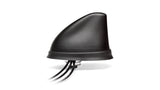 2J8750BGF 4G/LTE, GNSS, Wi-Fi, ISM screw mount Antenna Shark Fin 3-in-1 SMA-M 300cm